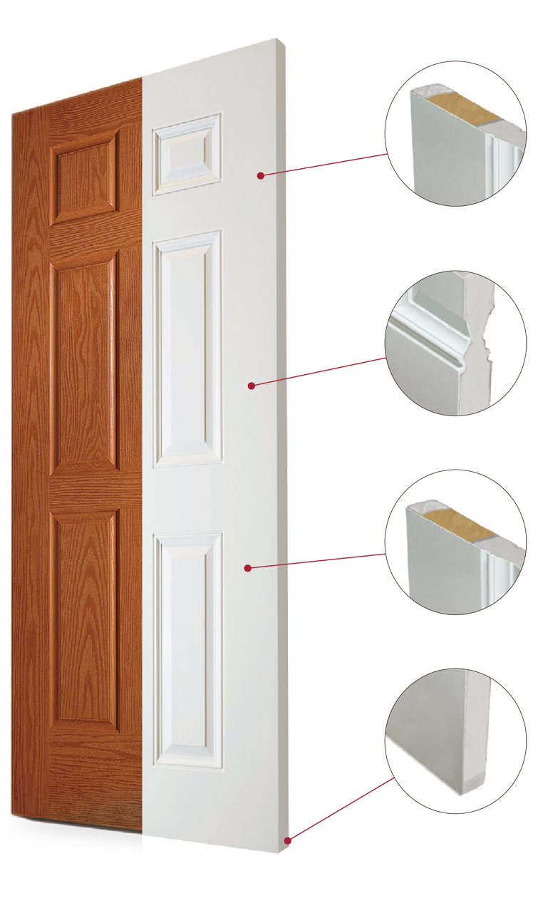 fiberglass door slab